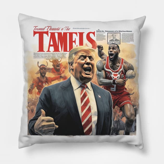 Trump news picture - Patriotism - Pillow