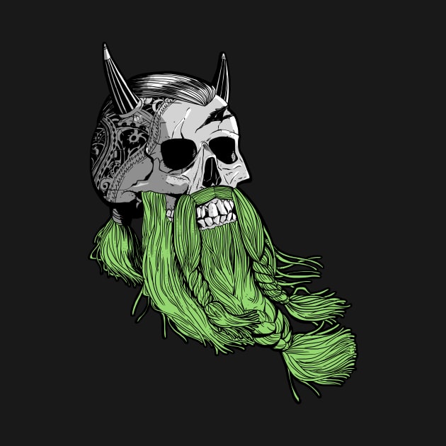 Bearded Skull by TomiAx