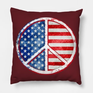 Peace USA Pillow