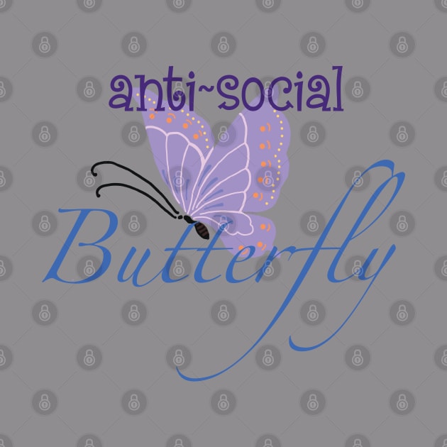 Anti-Social Butterfly by TanoshiiNeko