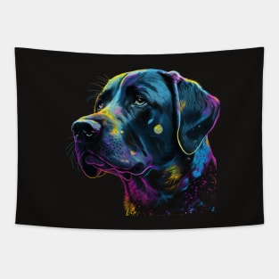 Black Labrador Retriever Tapestry