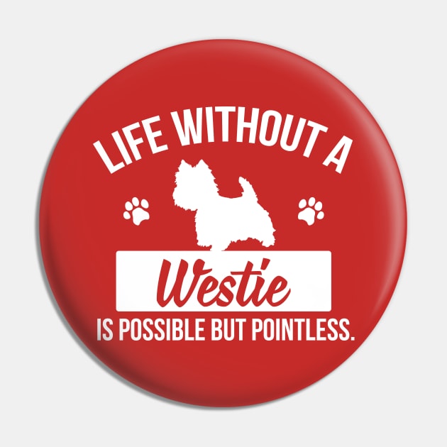 Westie Pin by nektarinchen