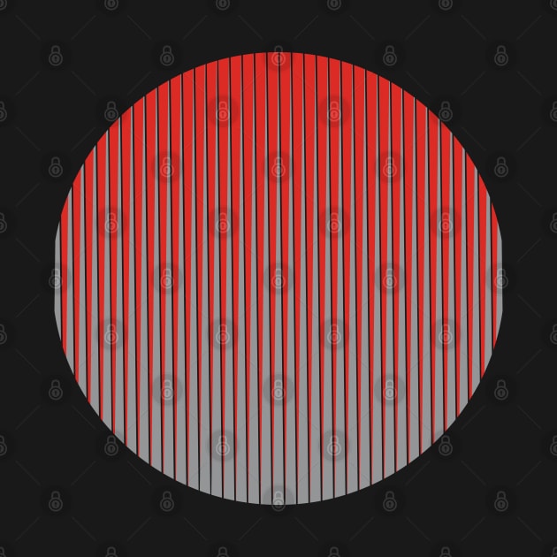 Red and Gray Circle by yayor