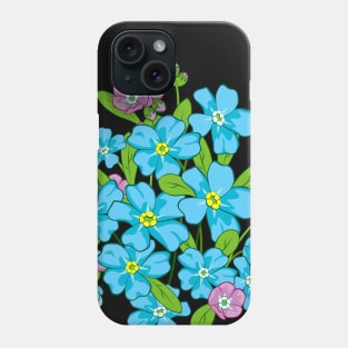 Forget-Me-Not. Flowers Phone Case