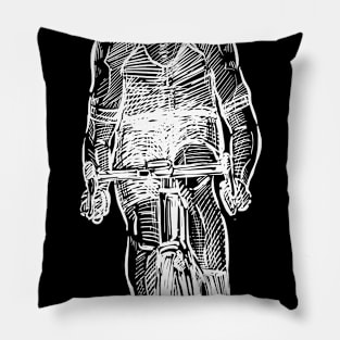 Bicycle mountain bike road bike MTB gift idea Pillow