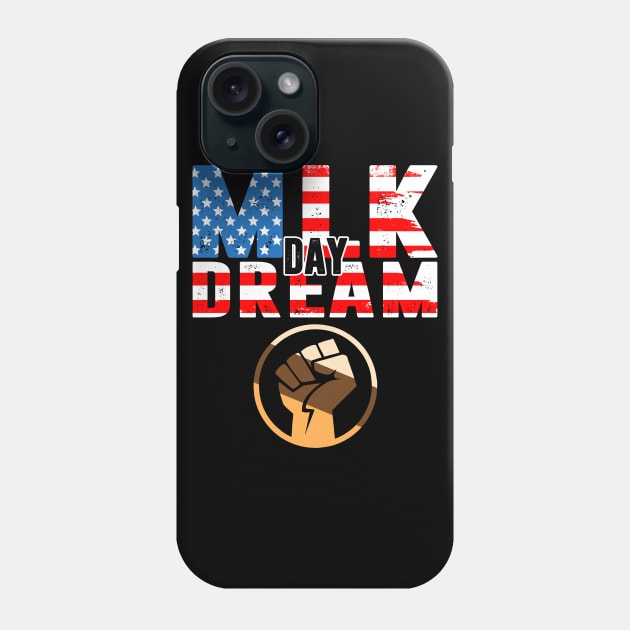 Martin Luther King Jr. - MLK Dream Day Phone Case by springins