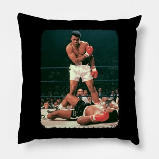 Muhammad Ali - Vintage Pillow