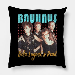 Bauhaus Vintage 1979 // Bela Lugosi’s Dead Pillow