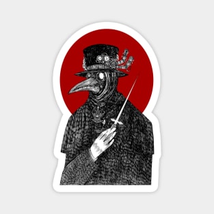 Plague Doctor Magnet