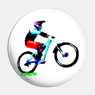 mtb downhill bike bmx Pin