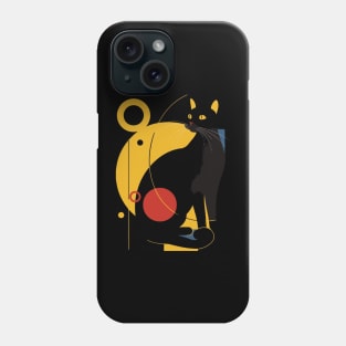 Mid-Century Modern CAT Wallpapers Phone Case