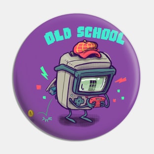 Old School Gaming Pin