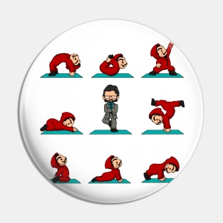 Money Heist Yoga Pin