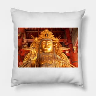 Golden Idol Pillow