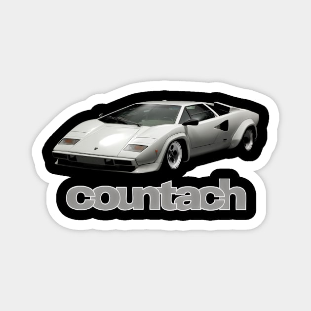 new countach Magnet by retroracing