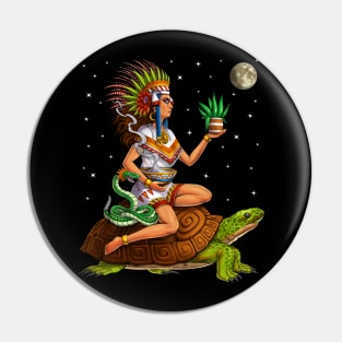 Aztec Goddess Mayahuel Pin