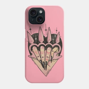 Girl with Claws Phone Case