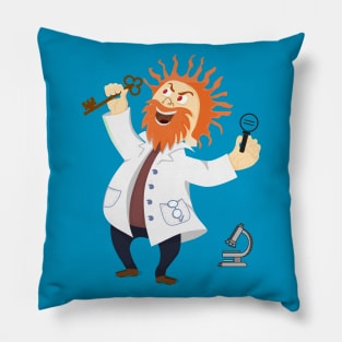 Crazy Scientist Pillow