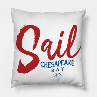 Sail Chesapeake Bay Pillow