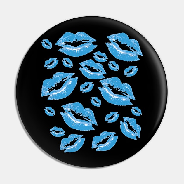 Cover Me In Kisses Boyish Blue Lipstick Flirtatious Fun Pin by taiche