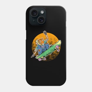 Tiger Skate Phone Case