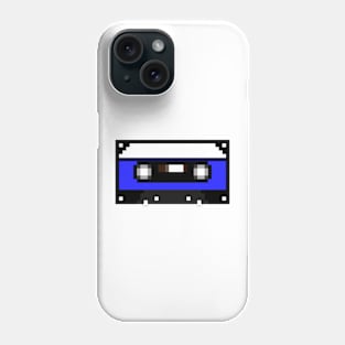 Blue Cassette Phone Case