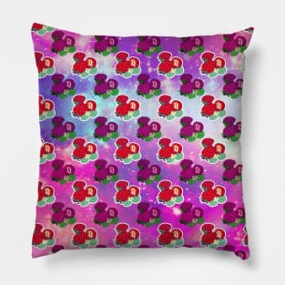 Space Strawberry Pattern Pillow