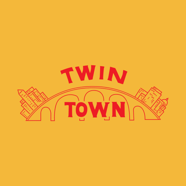 Twin Town Records by MindsparkCreative