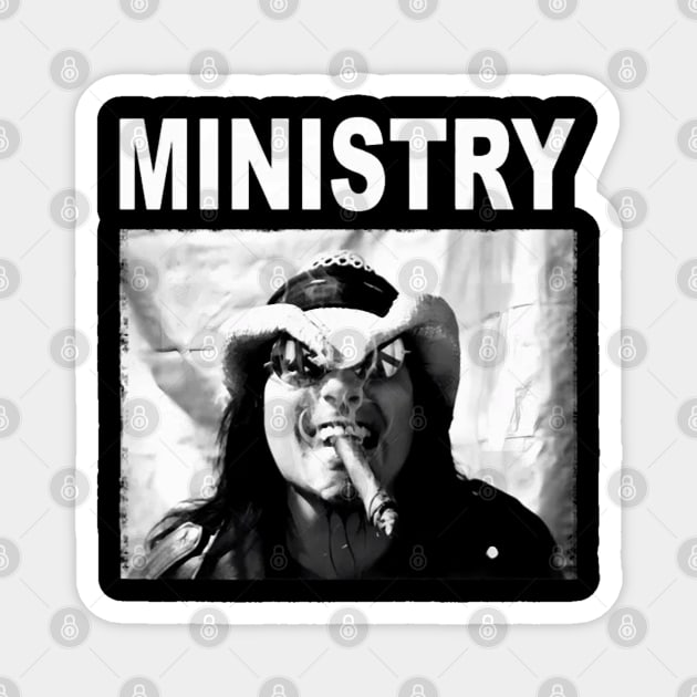 Ministrys Band Magnet by Ink Lines