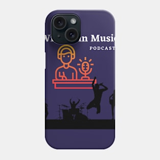 Wisconsin Music Podcast Logo Phone Case