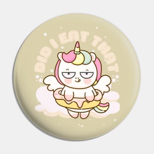 Hungry Unicorn Pin