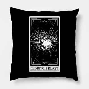 Eldritch Blast  Dnd 5e spells tarot card dungeons and dragons gift Pillow