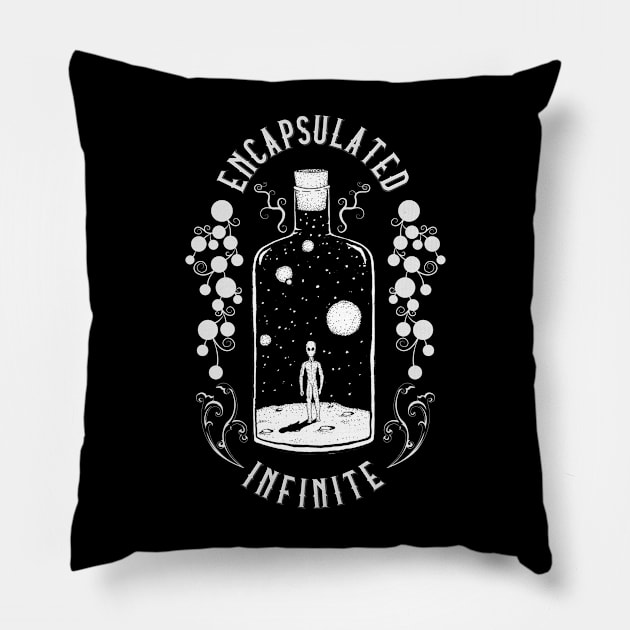 Encapsulated Infinite 2 Pillow by HurdyGurdy