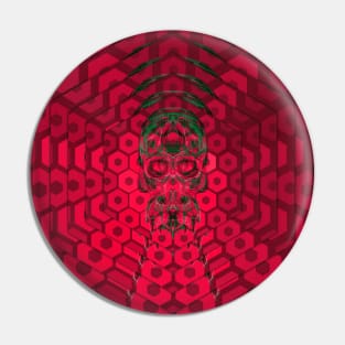 Electroluminated Skull Radiate - Raspberry Pin