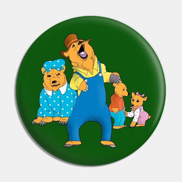 Welcome to Bear Country Pin by looeyq