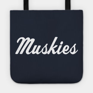 Muskies Script Tote