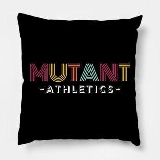 Retro 1975 Mutant Athletics Pillow