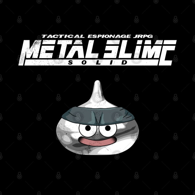 Metal Slime Solid - White by CCDesign