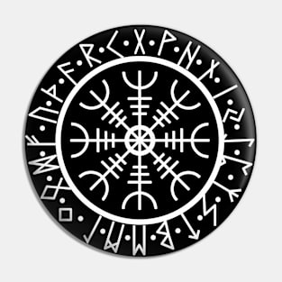 Viking Compass Vegvisir Pin