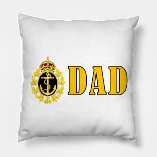 Bold design for anyone whose Mum or Dad serves in the Canadian Armed Forces Pillow