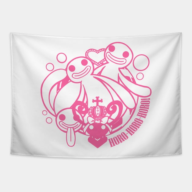 The Ghosts of Princess Perona - Pink Version Tapestry by Nat Ewert Art