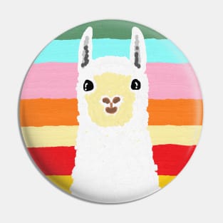 llama lovers Pin