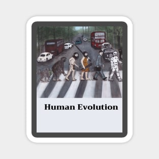 Human Evolution Magnet