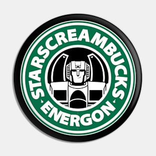 Starscreambucks Pin