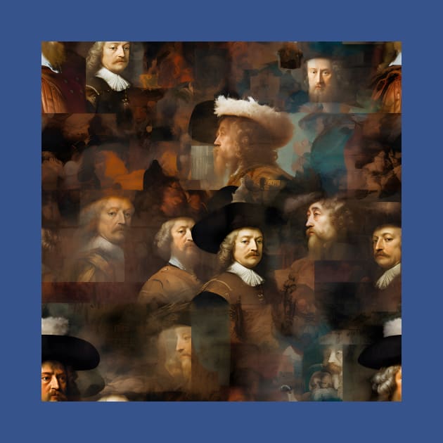 Rembrandt Paintings Mashup by Grassroots Green