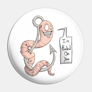 Hook Worm Pin