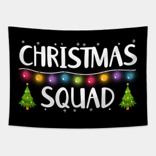 Merry Christmas Squad Tapestry