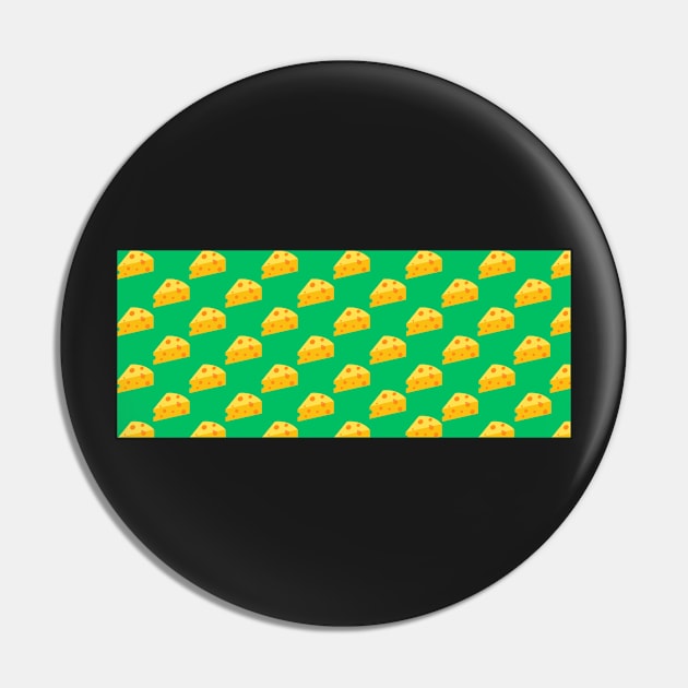 Green Cheese Pin by IslandofdeDolls