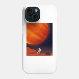 Red Planet Astroexplorer Phone Case