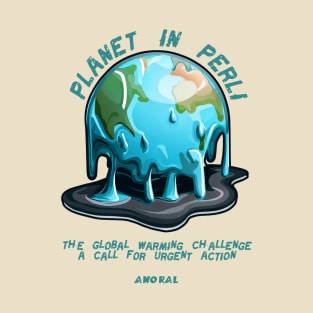 Planet In Perli | Global Warming T-Shirt